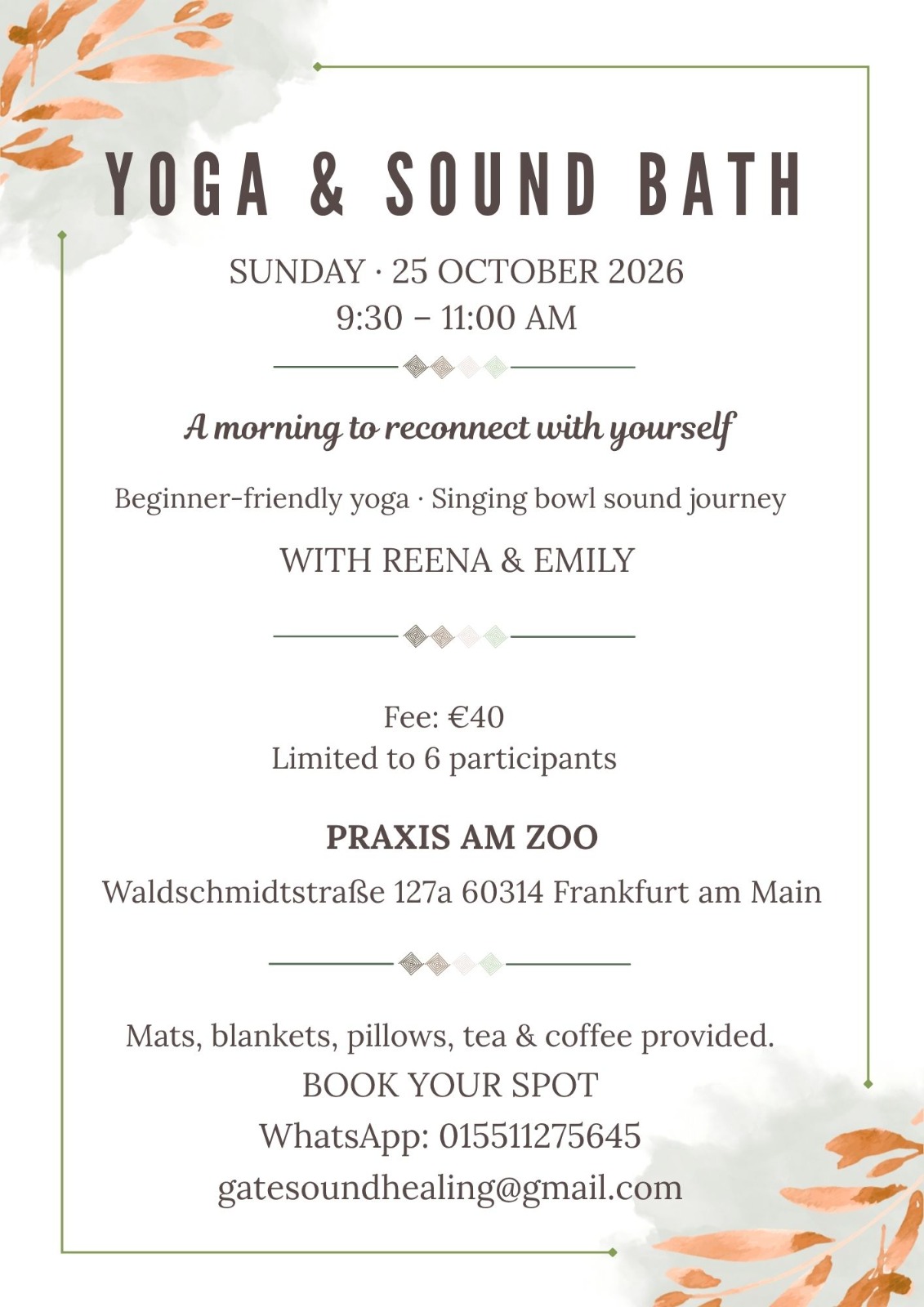 YOGA & SOUND BATH